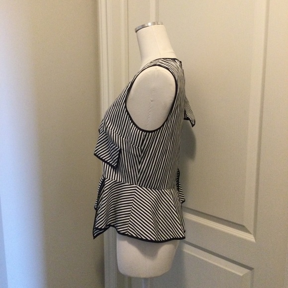 Parker Carly Striped Peplum Top ✨Host Pick✨ - Picture 6 of 11